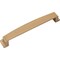Jeffrey Alexander 160 mm Center Satin Bronze Square-to-Center Square Renzo Cabinet Cup Pull 141-160SBZ - alternate 10